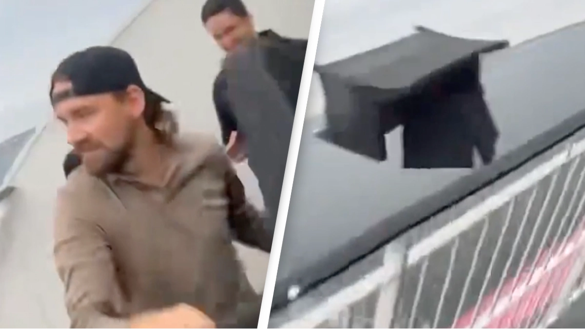 Drunk man on cruise caught throwing furniture into the sea