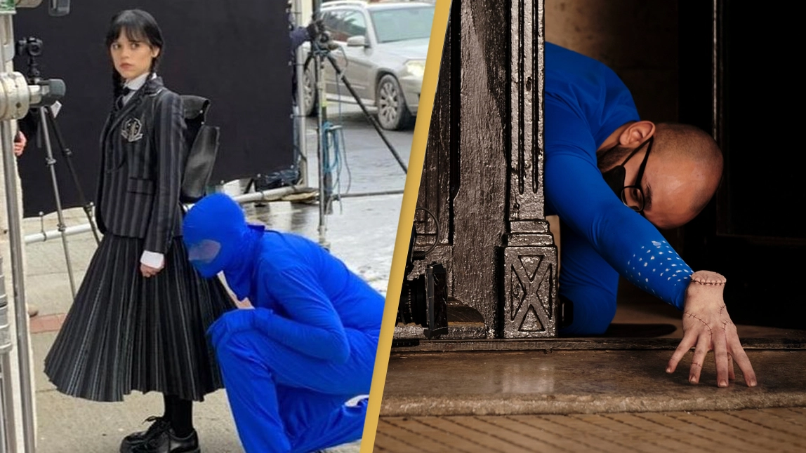 Viewers are shocked at how they filmed Thing's scenes for Netflix's Wednesday