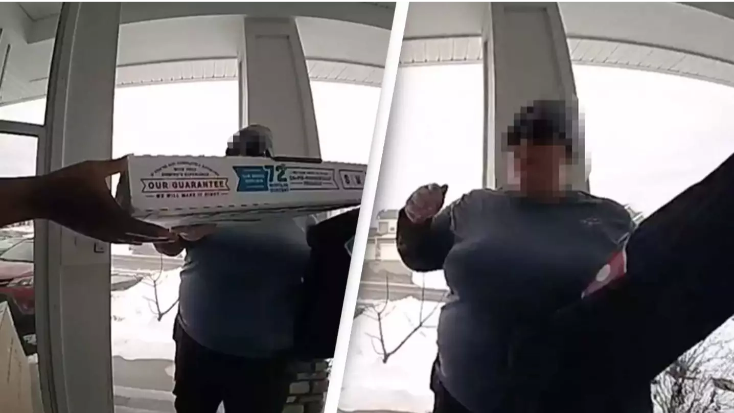 Delivery driver asks customer for tip before handing over Domino's pizza and gets 'insane' response