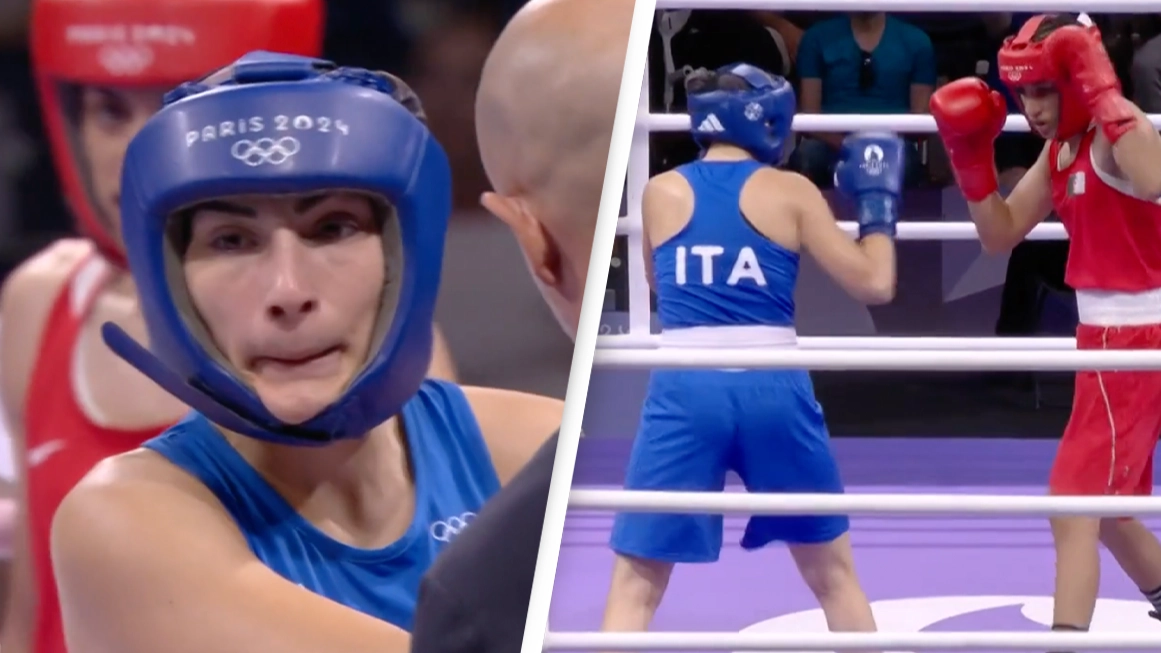 Lip reader reveals what boxer said after walking out of 46 second fight against rival who previously failed gender eligibility test