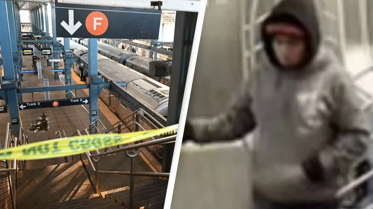 Woman who died after allegedly being set on fire by man on subway can only be identified by teeth authorities say