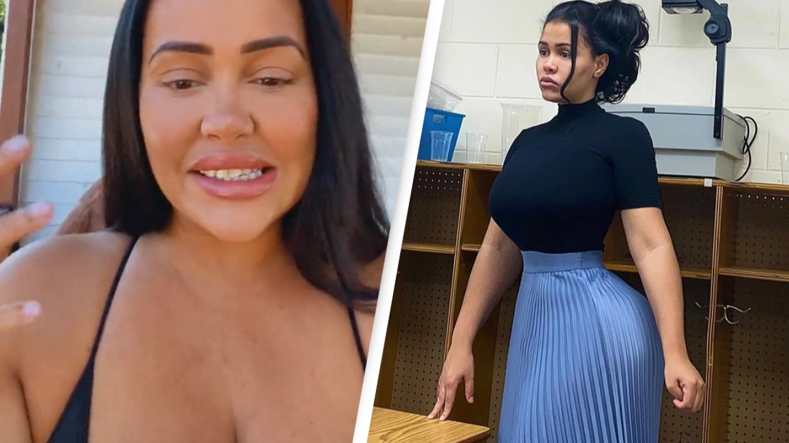 'Curvy' teacher responds to parents' backlash against 'attention-seeking' posts