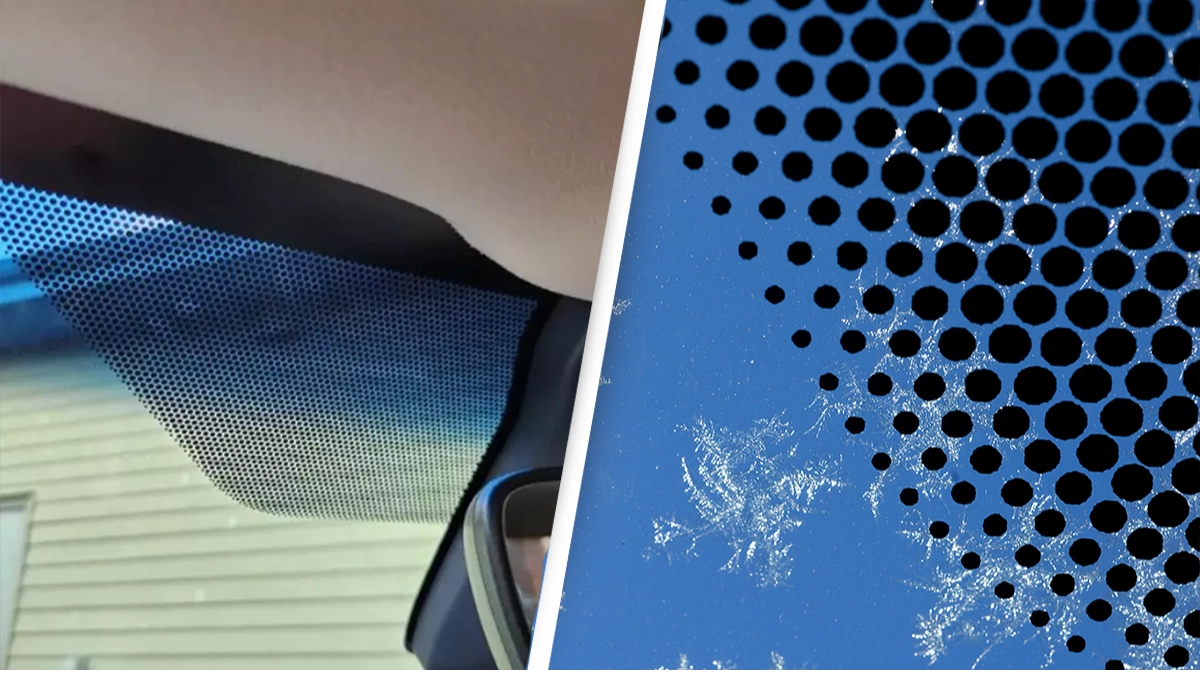 Important reason why there are black dots on your car's windscreen