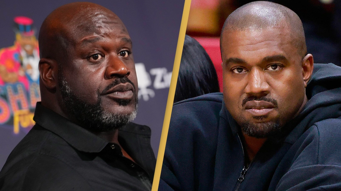 Shaq hits back at Kanye West after rapper randomly called him out