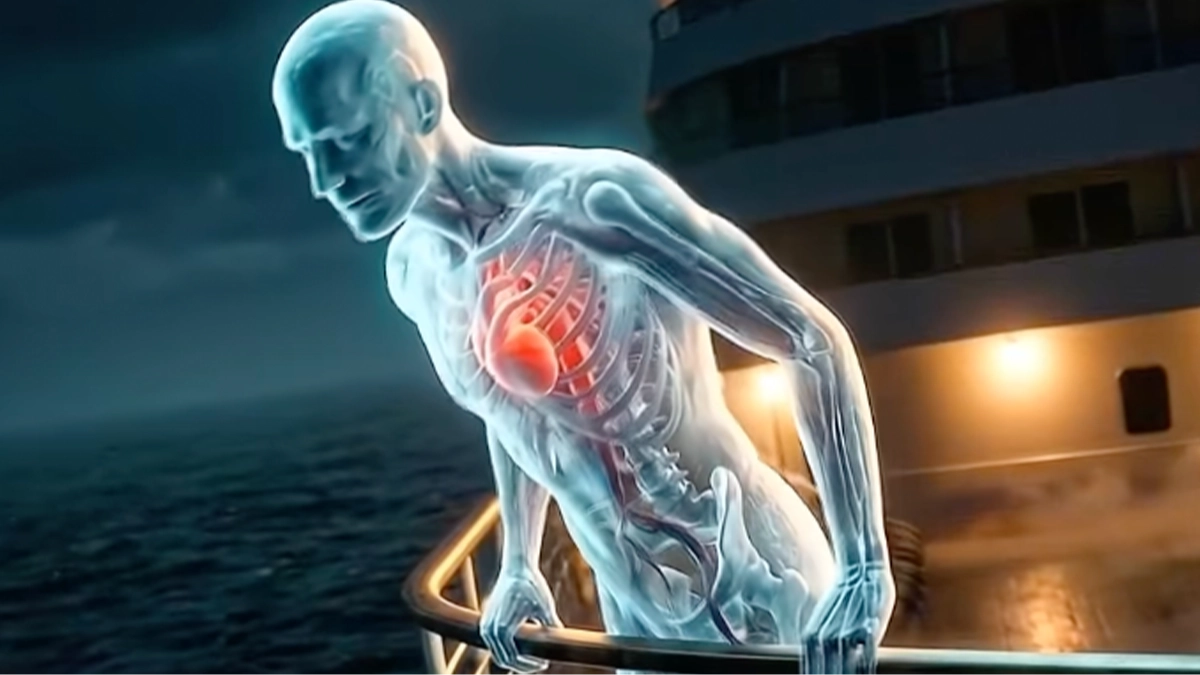 Terrifying simulation shows exactly what would happen if you were to fall from a cruise ship