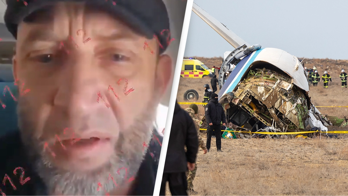 Man who survived plane crash after recording heartbreaking 'last message' to wife describes what he felt on impact