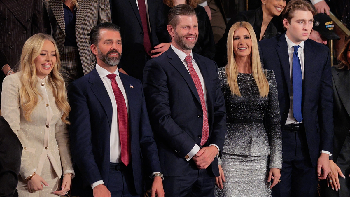 Trump called a 'total embarrassment’ after seemingly snubbing his own kids
