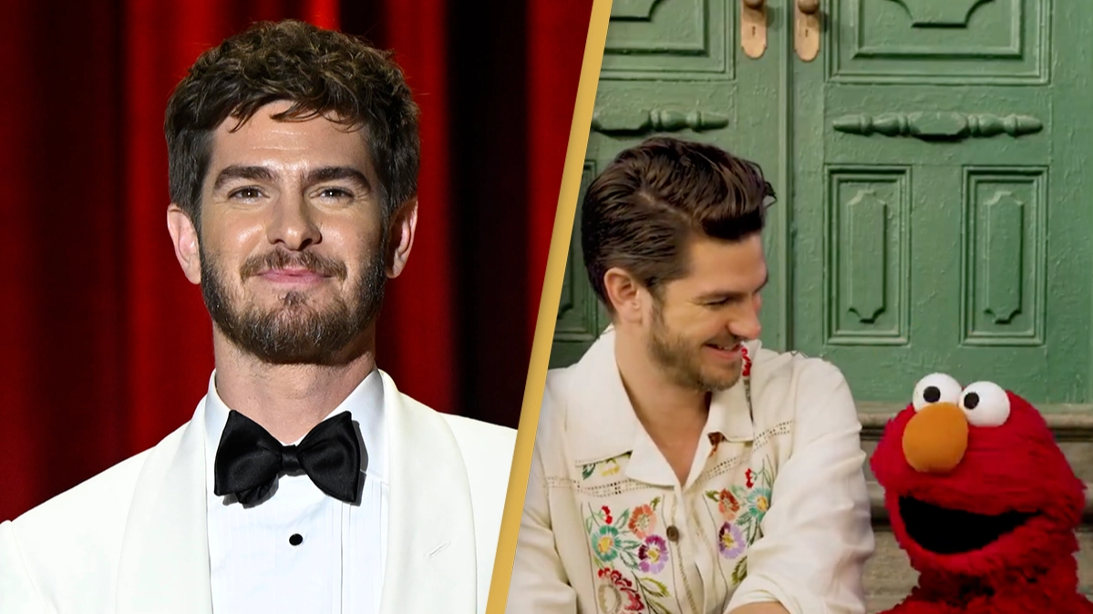 Fans in 'tears' after watching Andrew Garfield talk about his mother’s death with Elmo