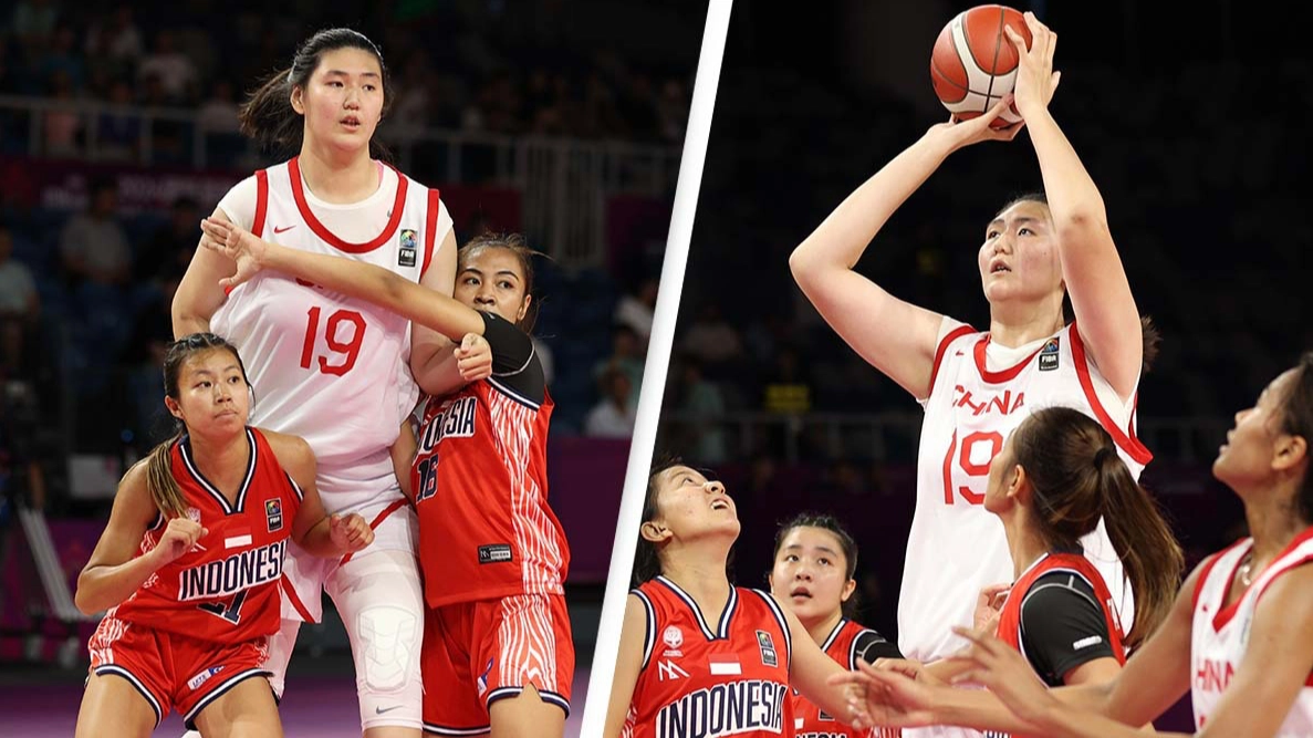 Giant 17-year-old Chinese basketball player is leaving people blown away