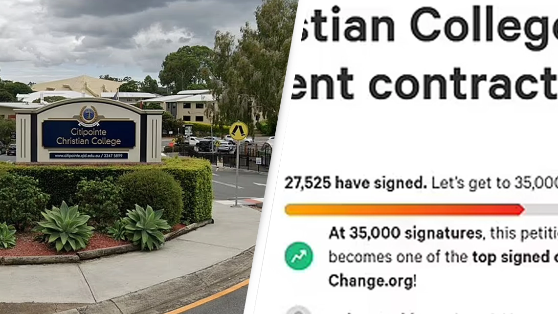 Fury As Christian School Demands Parents Sign 'Inhumane' Gender Contract