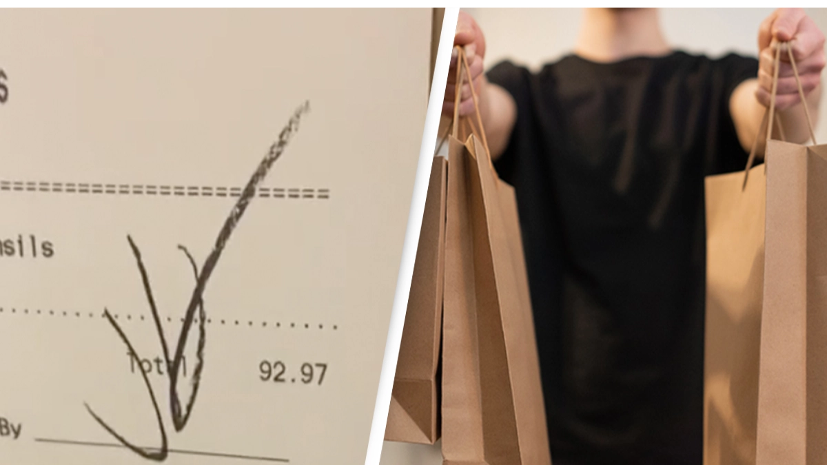 Delivery driver shows how customer's $92 order was sitting for hours after no tip