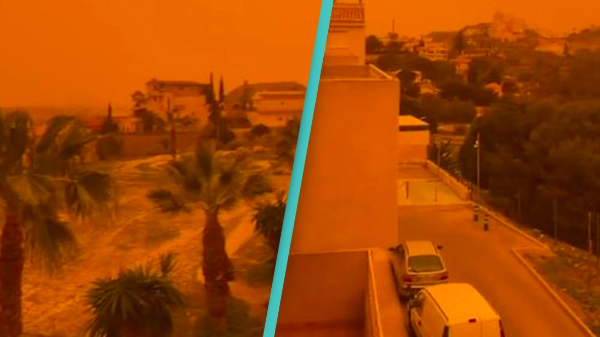 Sahara Sandstorm That Turns Sky Orange Could Hit UK Today
