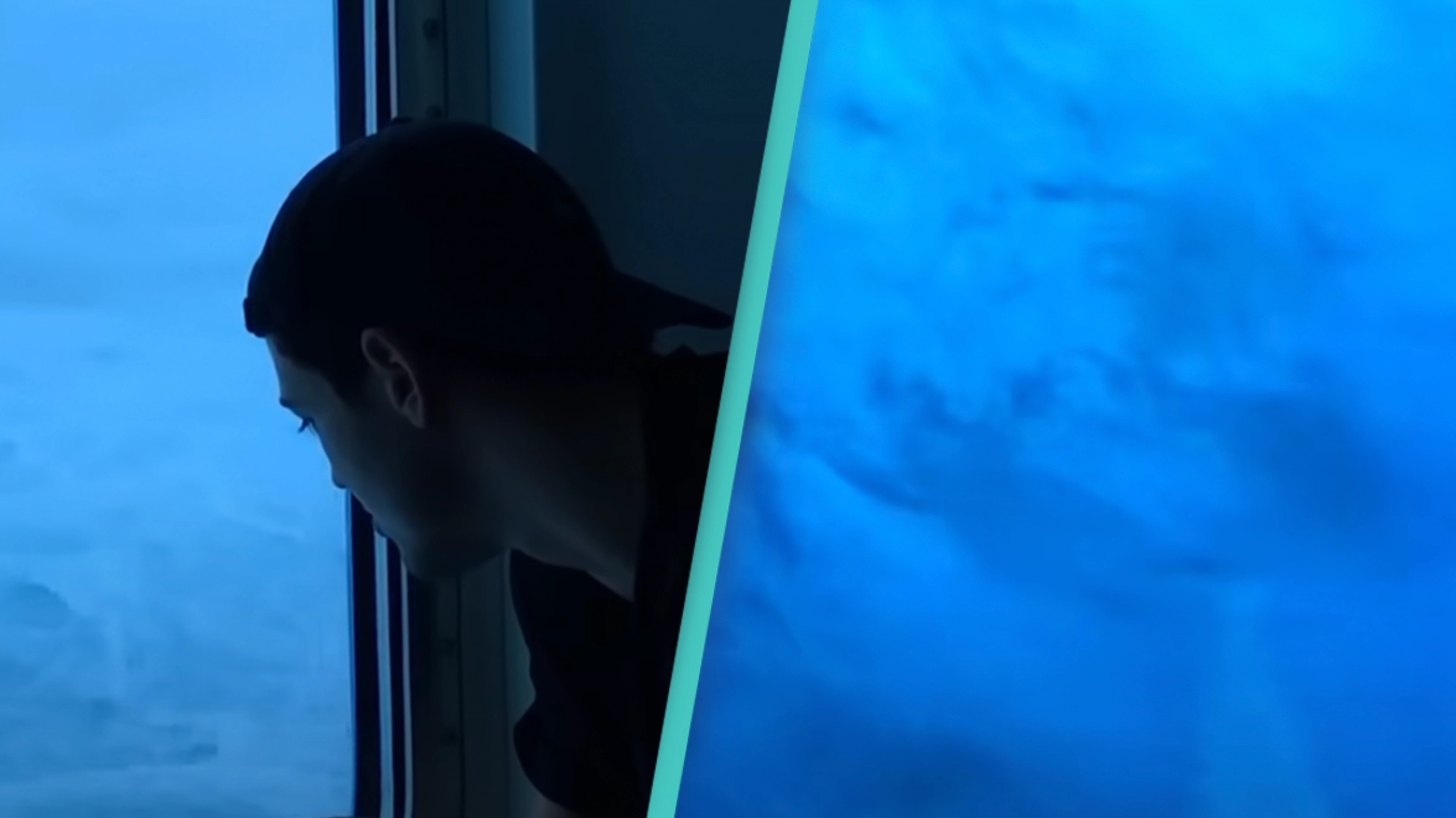 Passenger shares terrifying inside view of cruise ship being completely submerged by huge 30ft waves