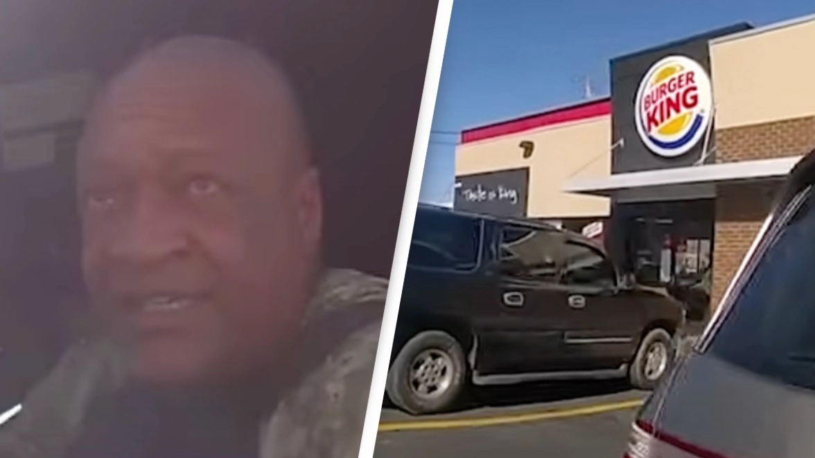 Sheriff calls for backup because his Burger King Whopper wasn't made correctly in shocking bodycam footage