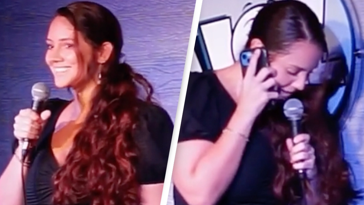 Stand-up comedian stunned by crowd member’s comment and people say she ‘handled it beautifully’