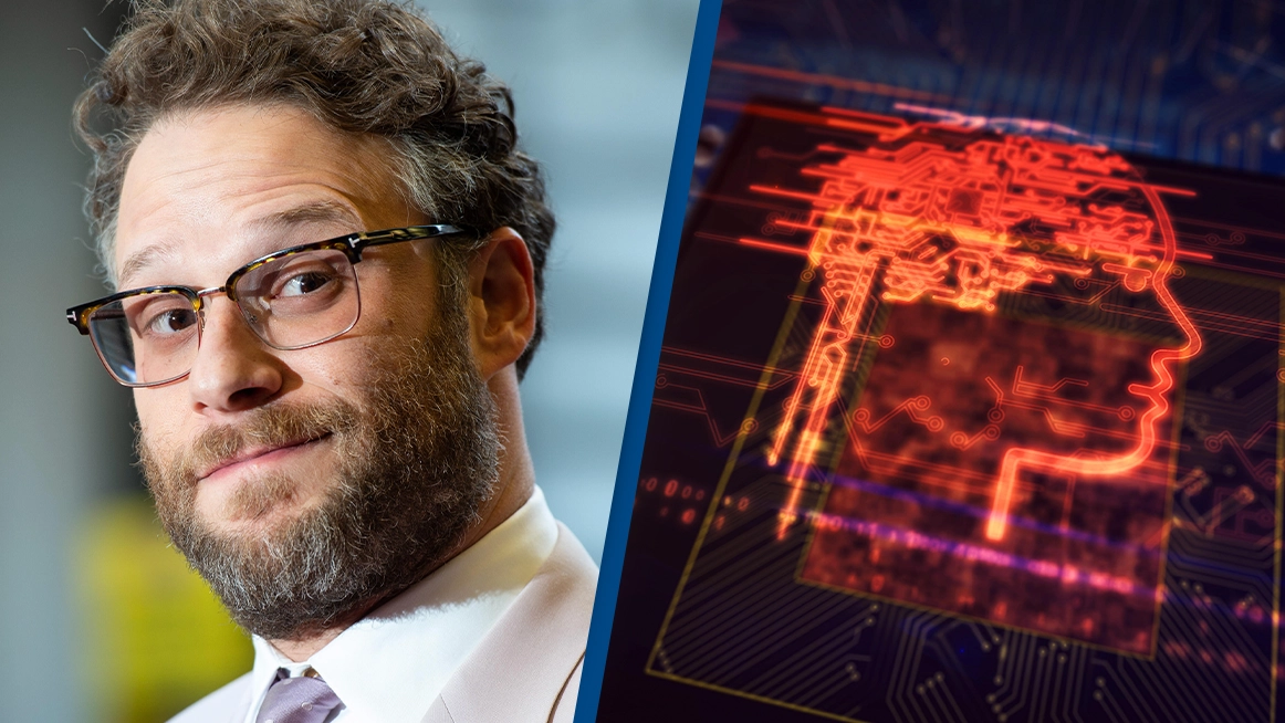 Seth Rogen says artificial intelligence would need a lot of weed to write a good TV show