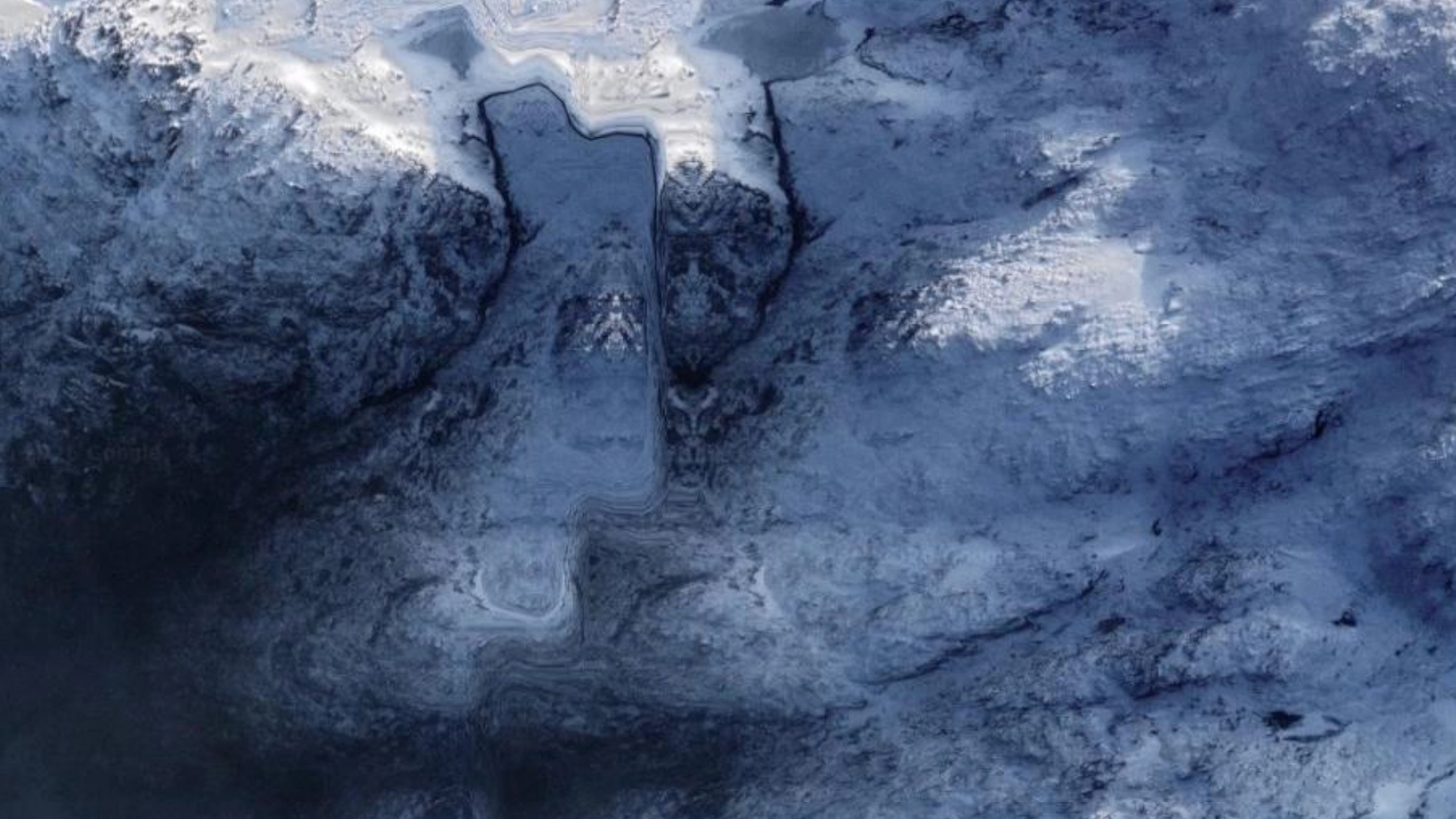 'Demon face' spotted in mountains on Google Maps is leaving people deeply disturbed