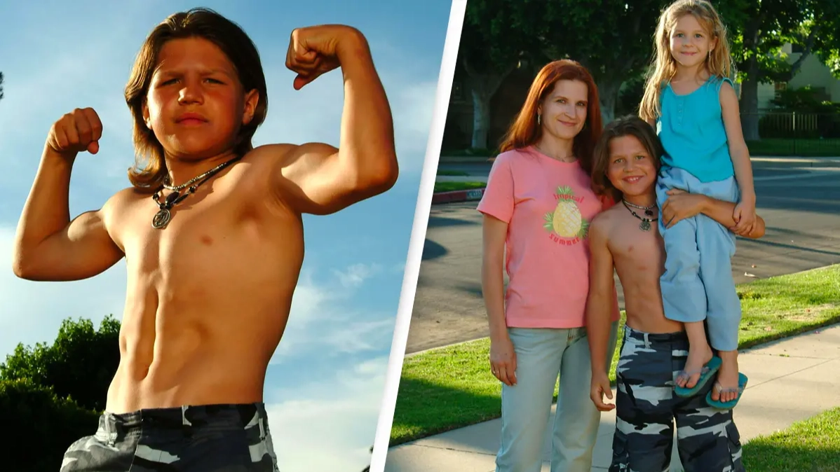 World's strongest boy known as 'Little Hercules' is now living very different lifestyle 24 years on