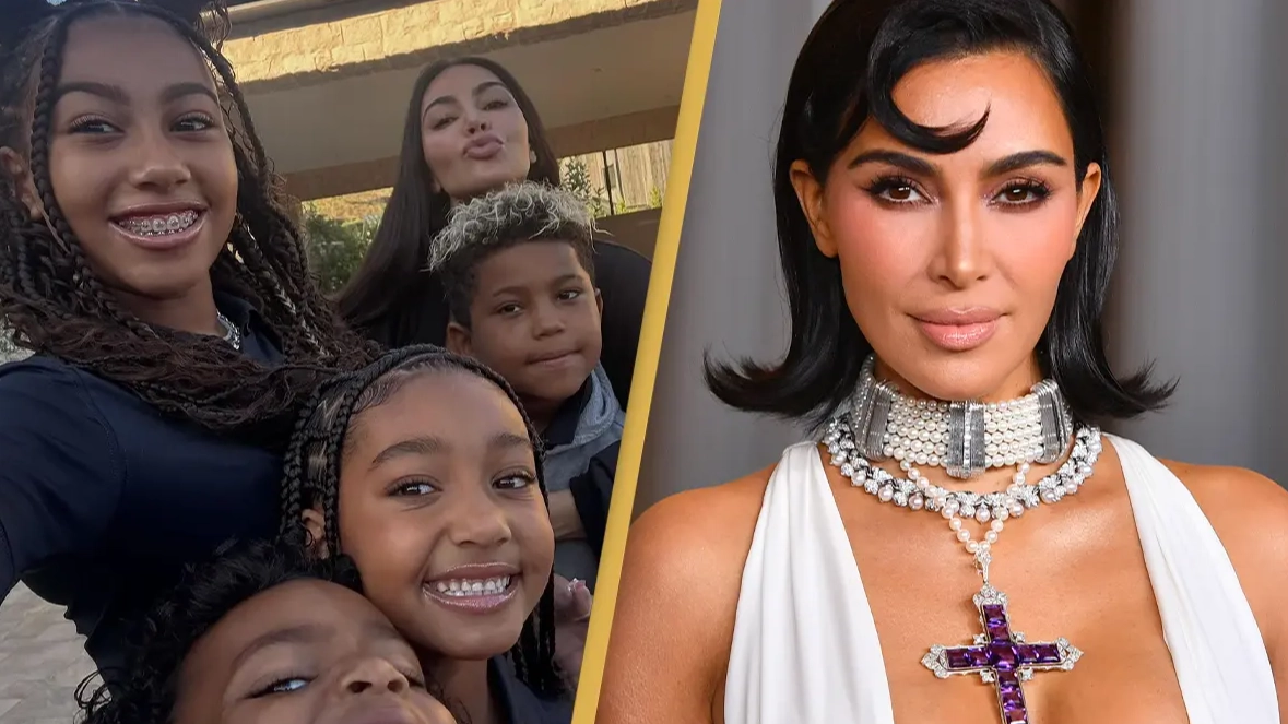 Kim Kardashian opens up on the 'sad part about motherhood' in emotional social media post