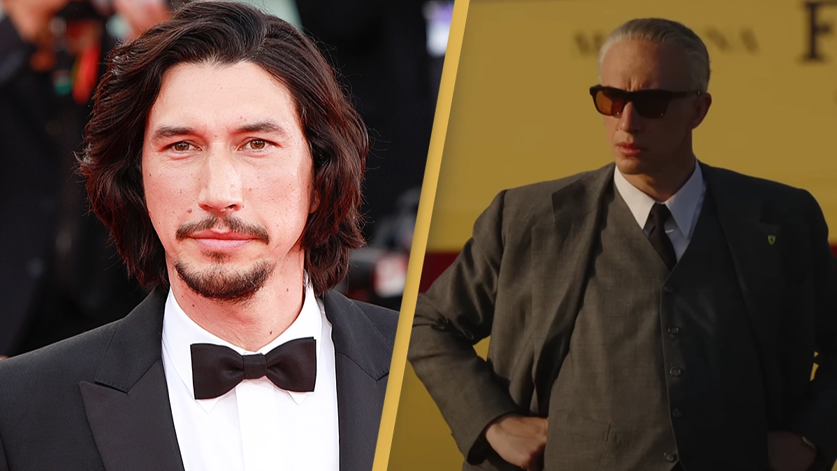 Adam Driver recalls 'terrifying' experience driving vintage car for Ferrari movie