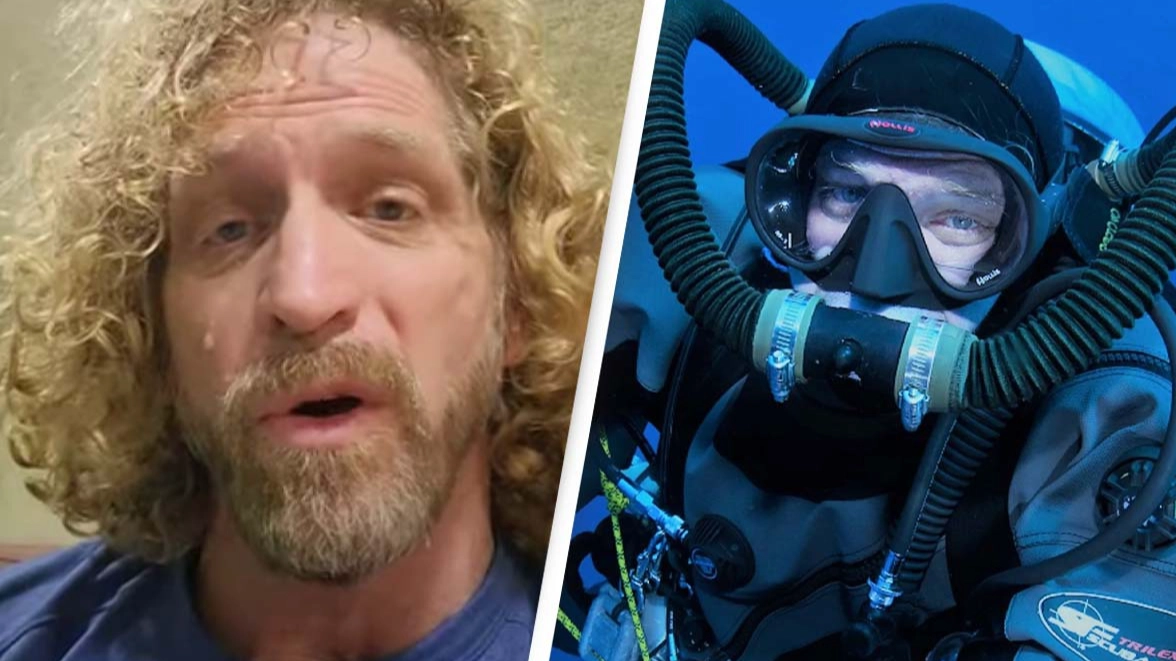 Scientist attempting to break record for living underwater discovers 'brand new species'