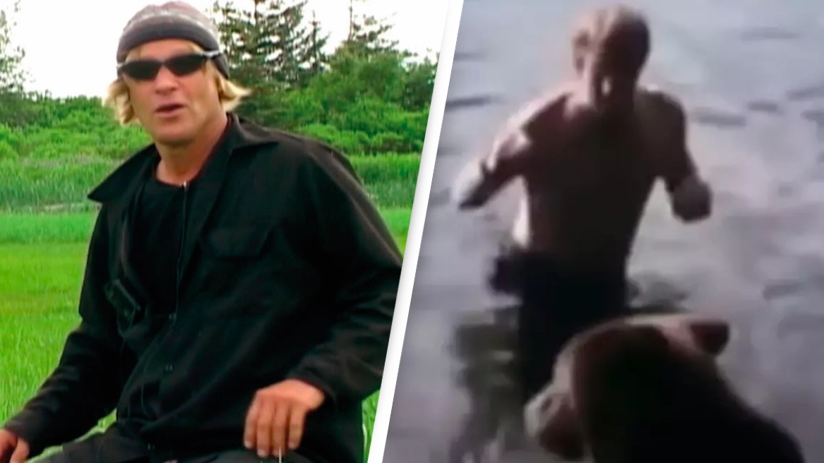 Tragic story of 'grizzly man' and girlfriend gruesomely eaten alive by bear while filming entire ordeal