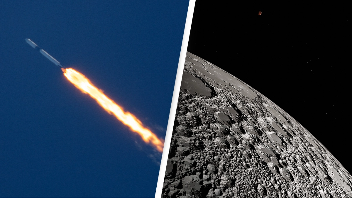 ‘Permanent memorial’ will be created on the moon as rocket carrying remains of 330 people is due to launch