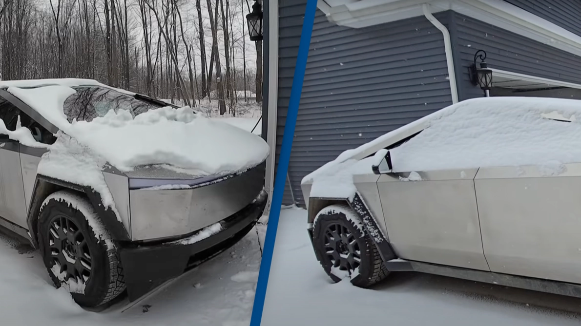 Cybertruck owner reveals reason why he’ll be driving his ‘old’ gas car instead of Tesla during winter