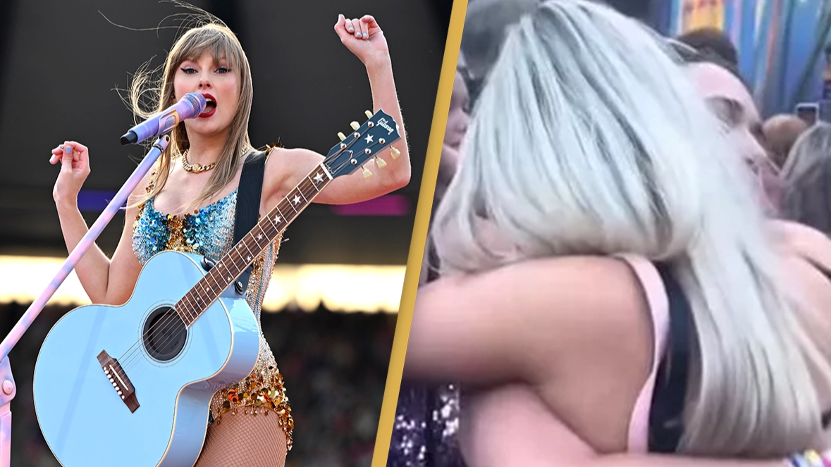 Taylor Swift pauses Eras Tour concert for a heartwarming surprise proposal