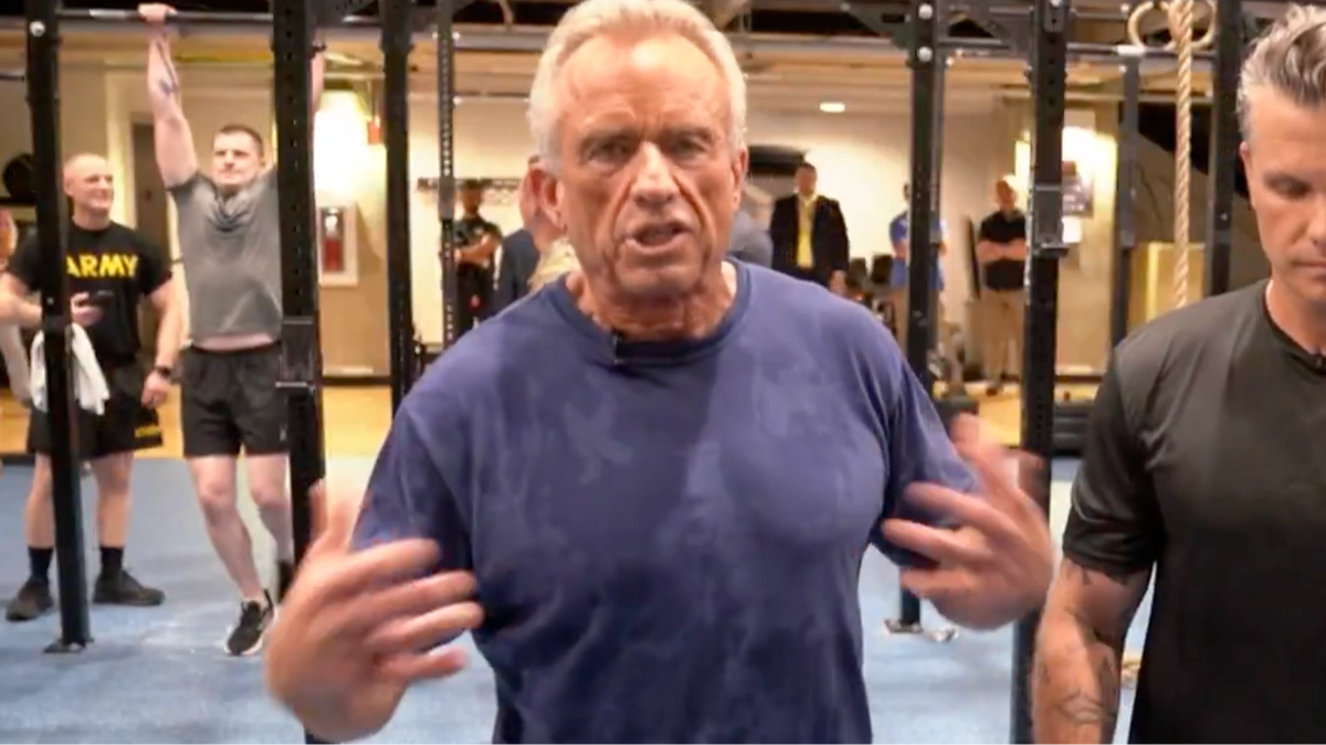 RFK Jr. reveals unusual reason he wears jeans to the gym following viral video