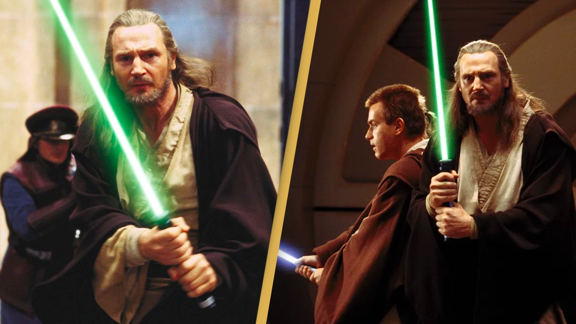 George Lucas told Liam Neeson and Ewan McGregor to stop making lightsaber noises while filming