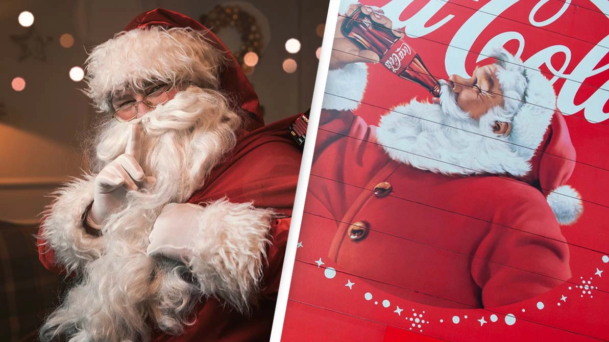 The real reason why Santa wears red may surprise you as it's not all linked to Coca-Cola