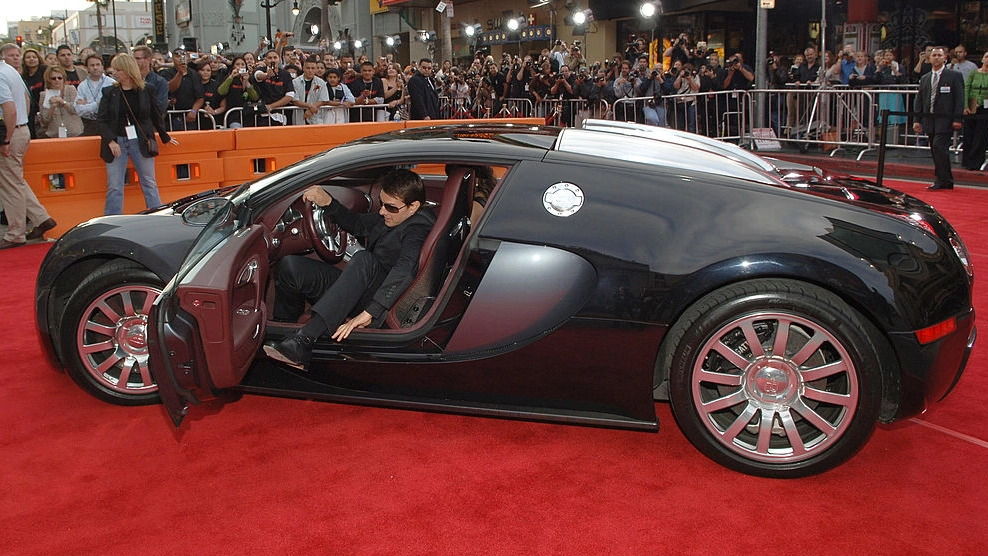 Tom Cruise has been permanently banned from ever buying a Bugatti for one reason