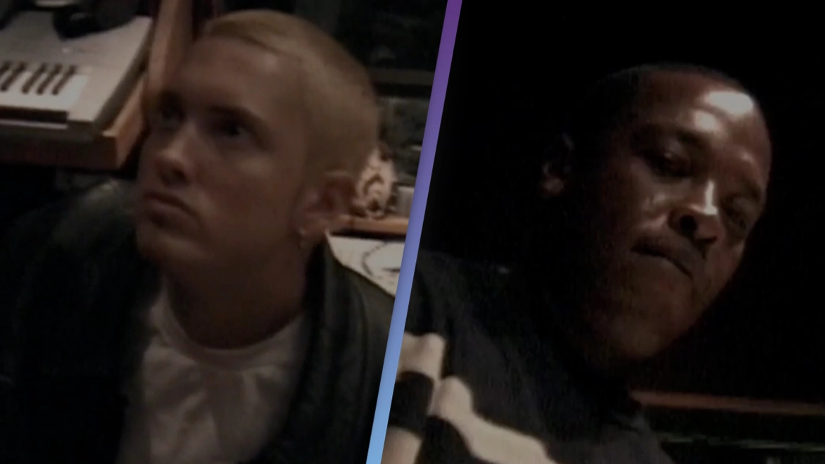 Dr Dre says Eminem came up with My Name Is within minutes of being in the studio together