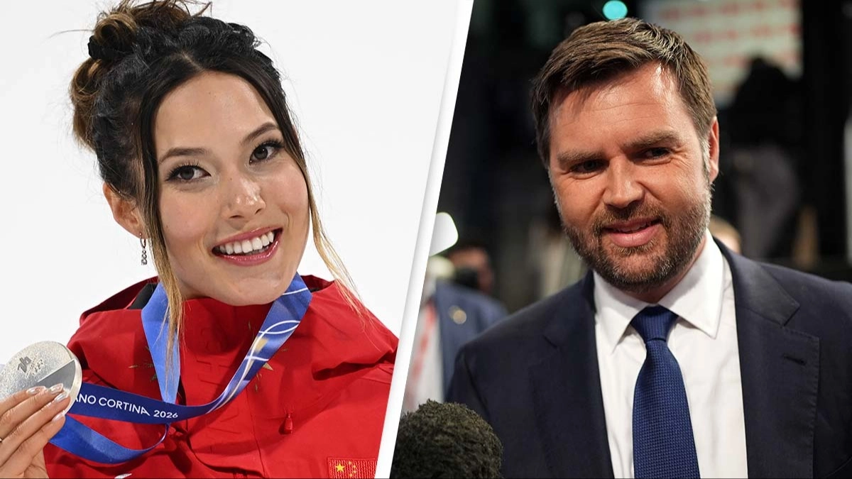 Eileen Gu responds to JD Vance after he criticized her for representing China over USA