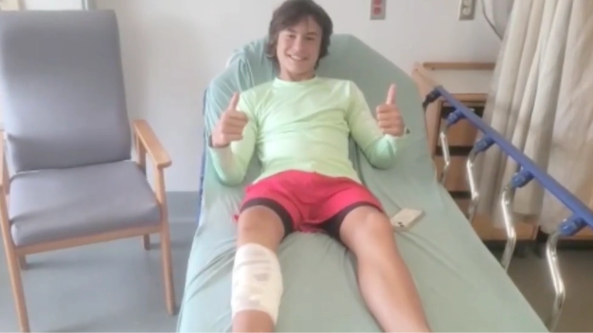 14-year-old boy says 'there's nothing to be afraid of' after diving into water and being mauled by shark