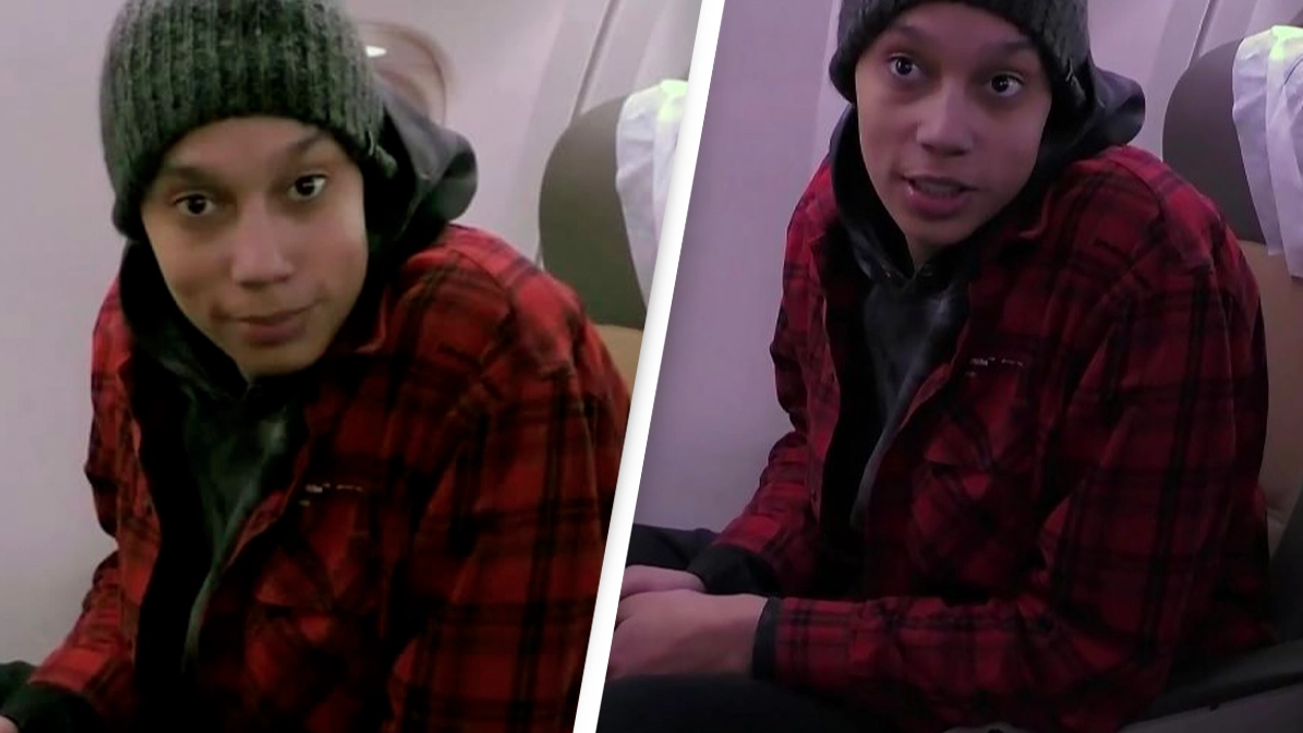 Brittney Griner opened up about prison during her long flight home from Russia