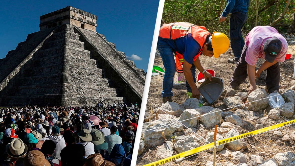 Over 60 sacrificed children discovered at popular ancient Mayan city Chichén Itzá