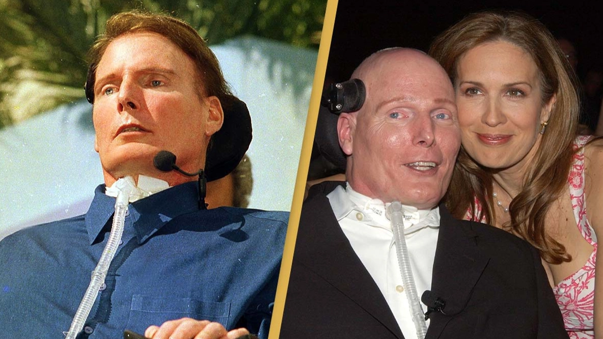 Christopher Reeve revealed seven words his wife told him that saved his life after paralyzing accident