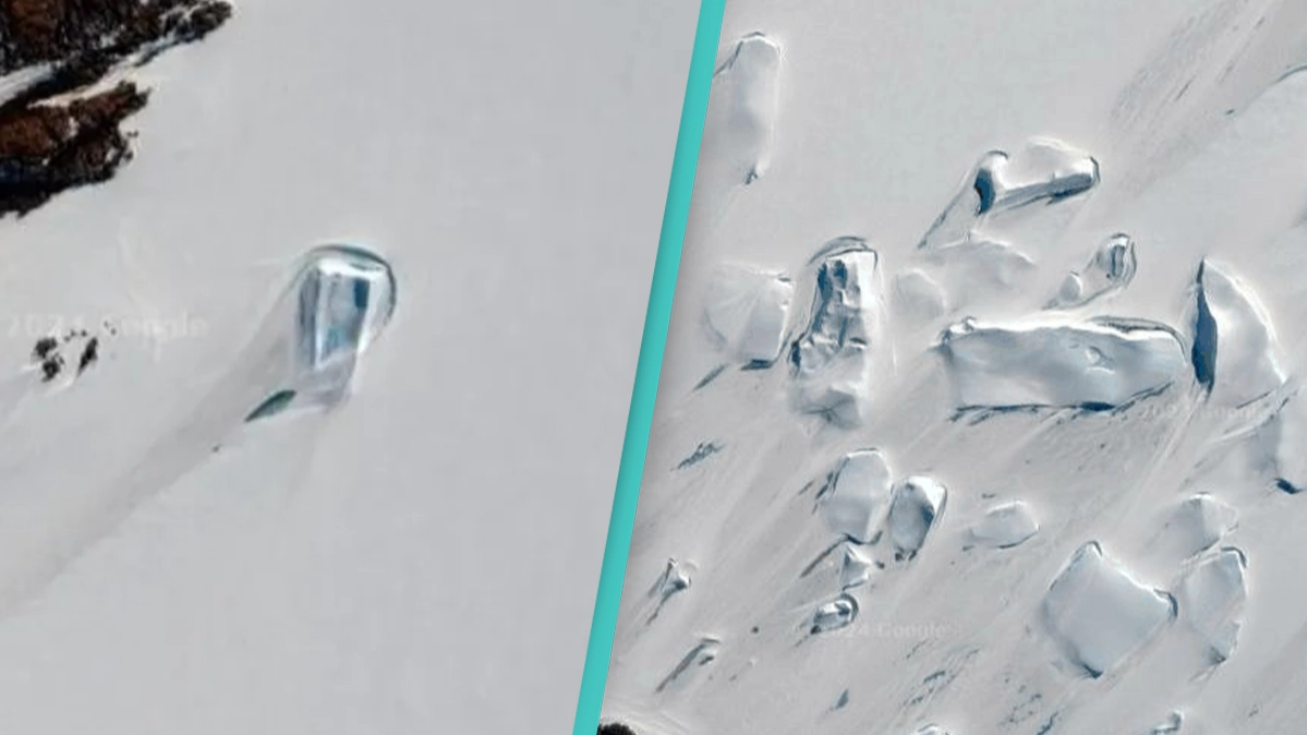 People are convinced they’ve discovered giant ‘doorway’ in Antarctica after searching on Google Maps