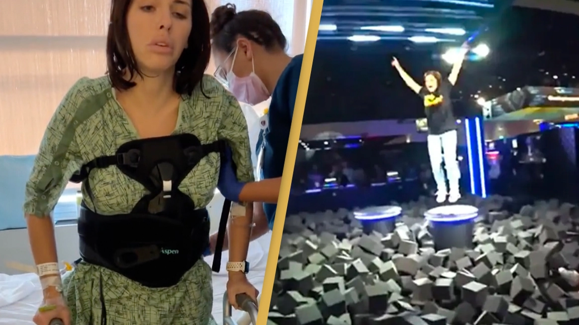 Porn star Adriana Chechik shares update after breaking her back in freak foam pit accident
