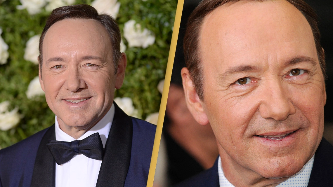 Kevin Spacey rises above Hollywood blacklisting to receive honour with major film award