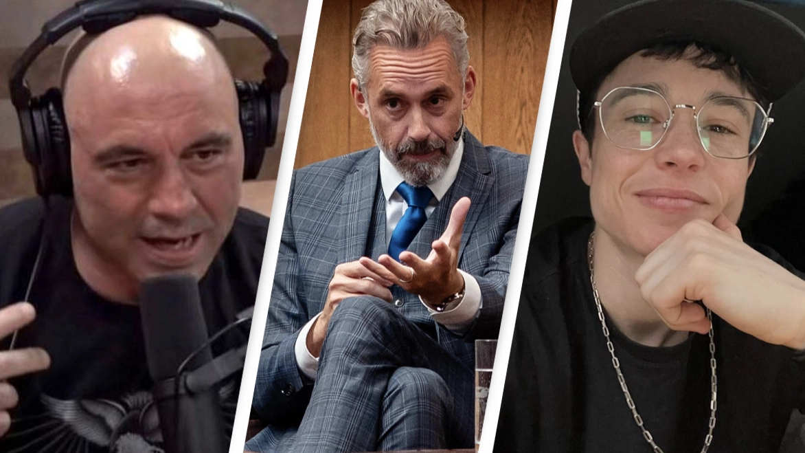 Joe Rogan Calls Out Jordan Peterson For Dead-Naming Elliot Page