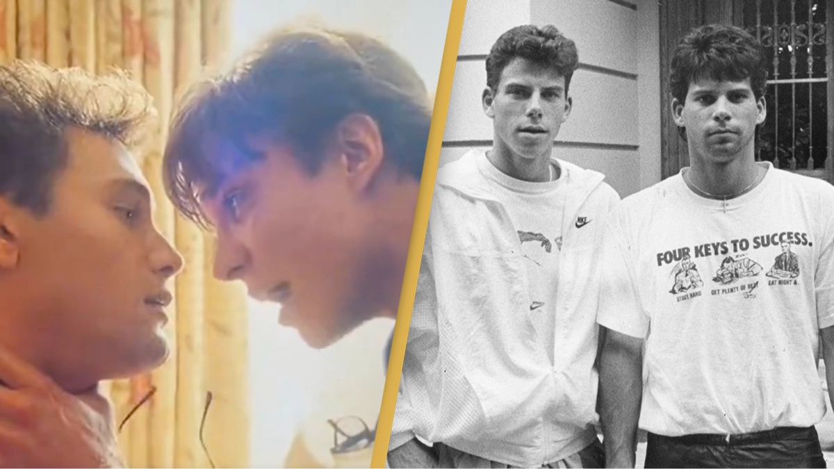 Viewers are calling director Ryan Murphy 'vile' after 'incestuous' clip surfaces of Menendez brothers series