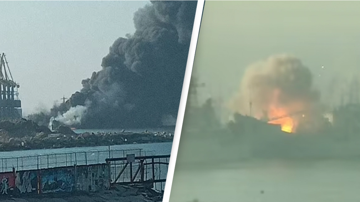 Russian Navy Ship Destroyed After Propaganda Footage Gave Away Its Location