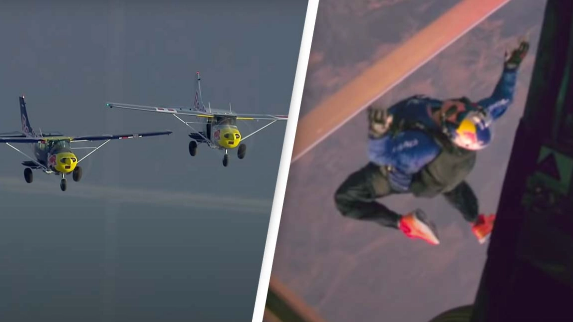Pilots have license revoked after failed death-defying stunt trying to swap planes