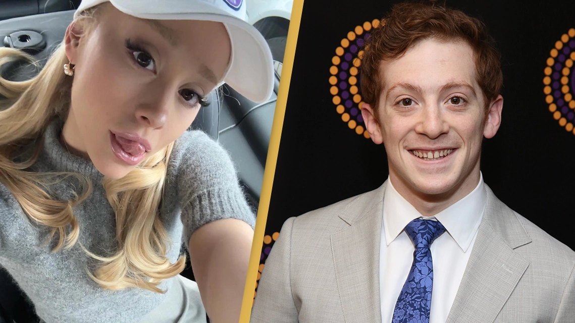 Ariana Grande is rumored to be dating SpongeBob SquarePants star Ethan Slater