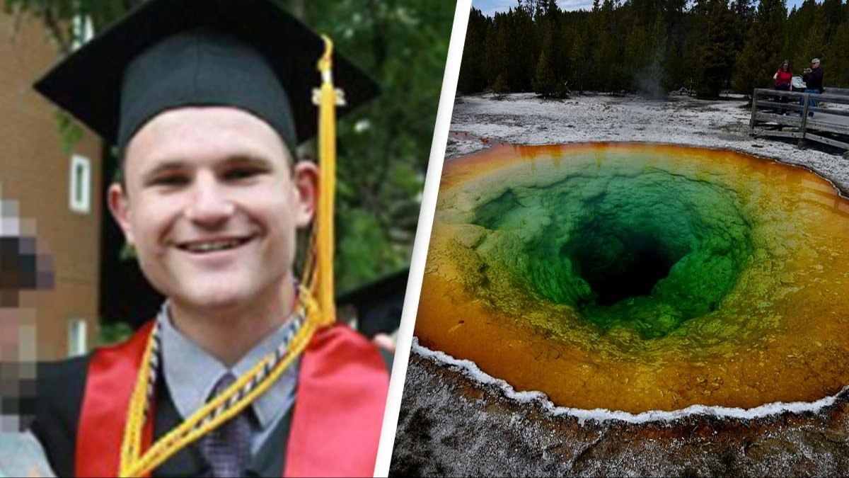 Man who was looking to 'hot pot' fell into Yellowstone hot spring and was completely dissolved within a day