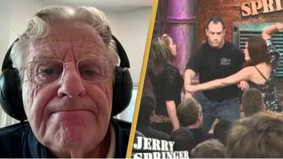 Jerry Springer addressed rumors that guests on his show were 'fake' earlier this year