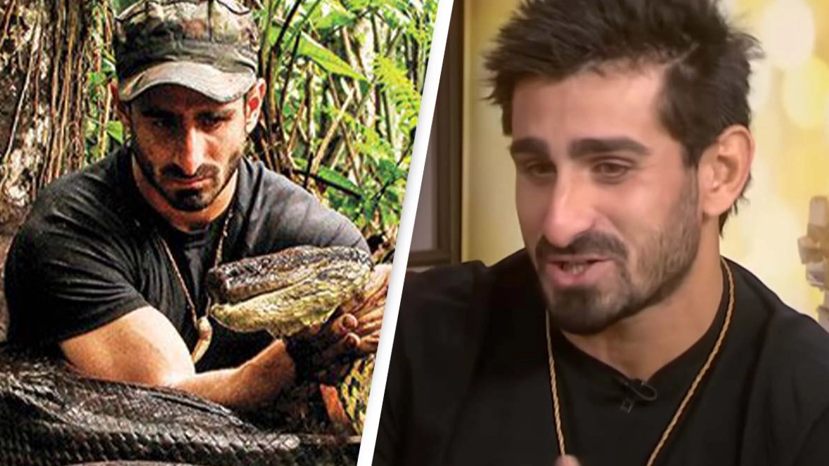 Man who tried to let world's biggest snake eat him alive reveals powerful reason why he did it